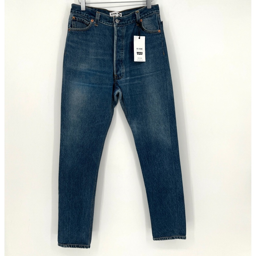 ReDone X Levi's High Rise Jeans Womens 27 Straight Leg Retro Ankle
